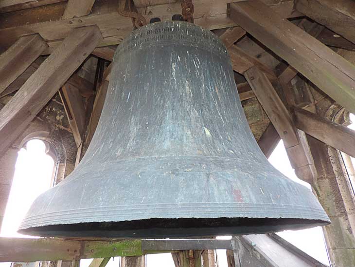 cloches, Timbre de l'horloge civile - cathédrale Notre-Dame de Chartres