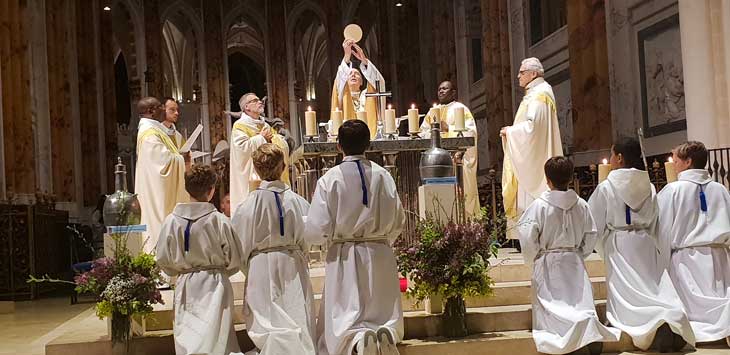 Messe du Jeudi Saint, 14 avril 2022